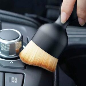 فرشاة نانوفايبر، تنظيف لطيف، ملحق عملي ومتعدد الاستخدامات للسيارة