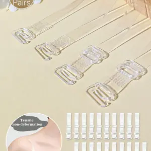 حمالات الصدر الشفافة غير المرئية – إكسسوارات بدون حمالات مانعة للانزلاق