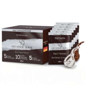 صبغة لحية للرجال - صبغة لحية سوداء - صبغة لحية بنية